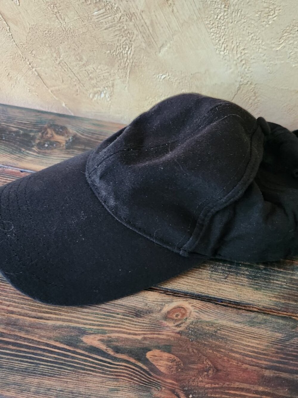 5/$25 Melrose and Market black cotton baseball hat / one size